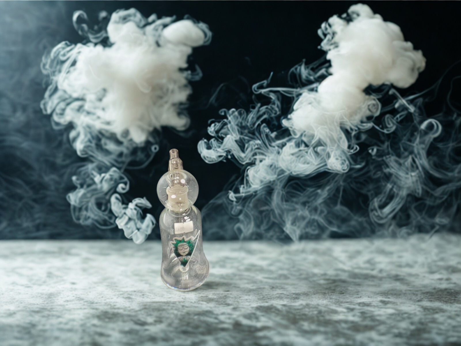 💎Bong Bola Mediano 15cm / Bubbler de Vidrio Pyrex - Estilo Minimalista y Compacto 🌬️ - Image 4