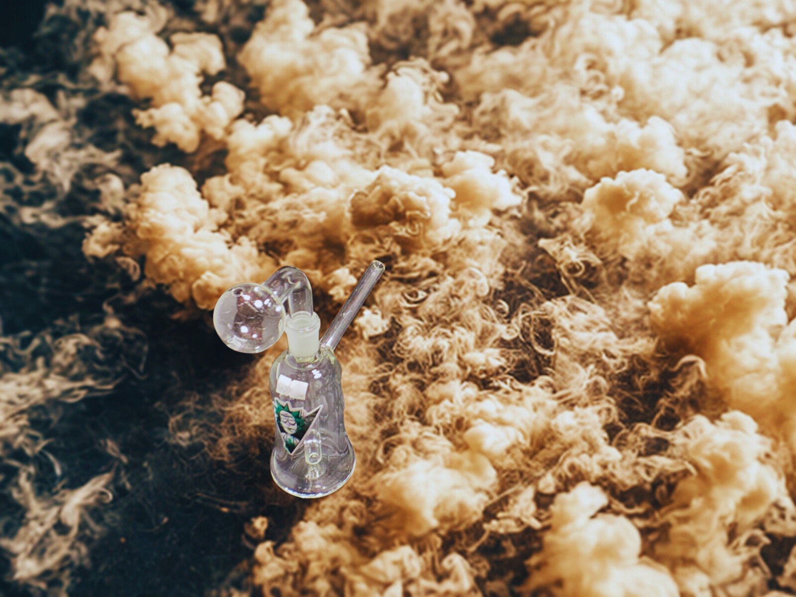 💎Bong Bola Mediano 15cm / Bubbler de Vidrio Pyrex - Estilo Minimalista y Compacto 🌬️