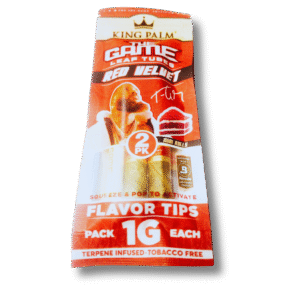 👑 King Palm Hemp Wraps | Sabor Red Velvet (Edición Exclusiva)