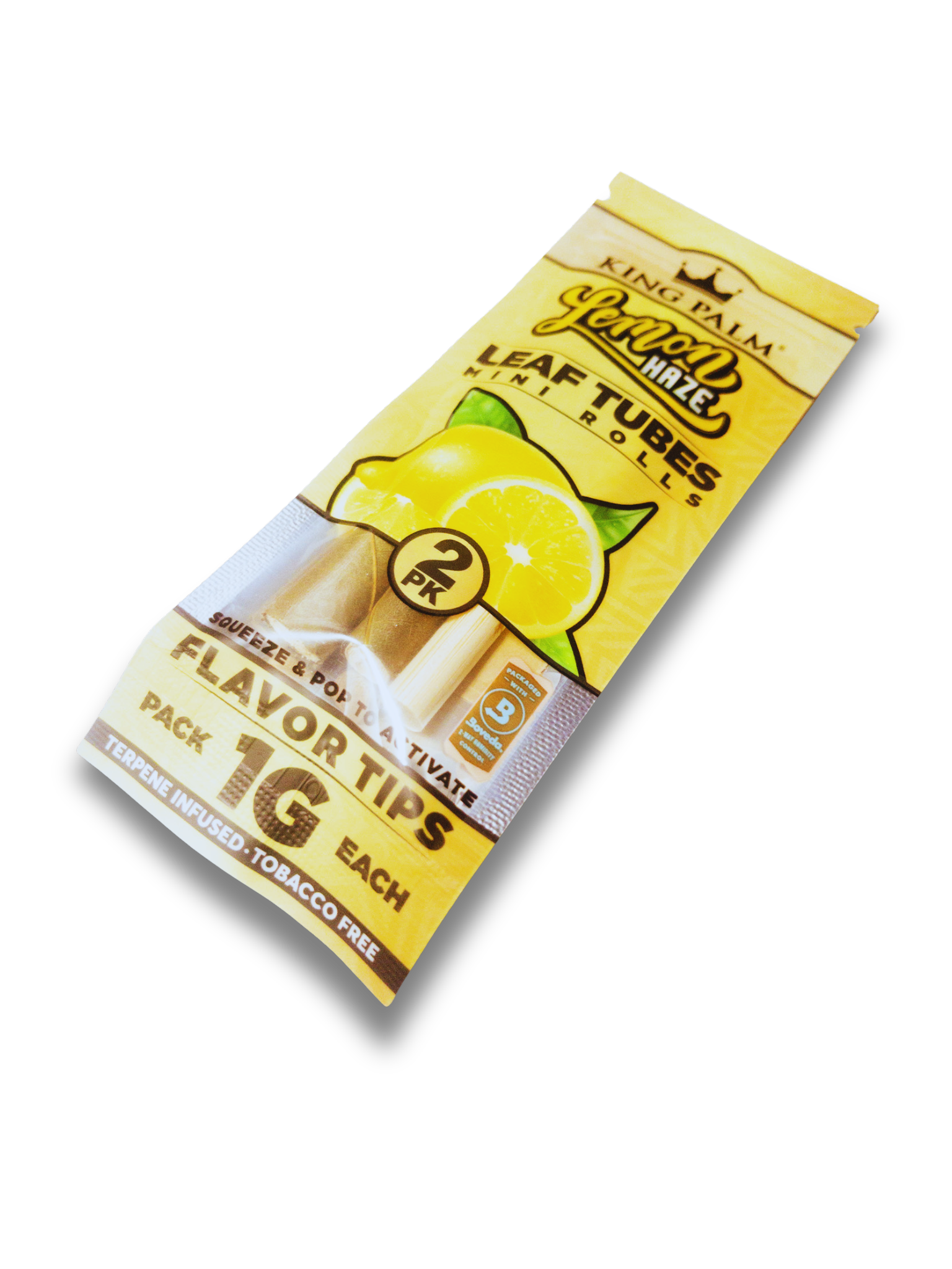 🍋 King Palm Hemp Wraps - Sabor Lemon Haze - Image 3