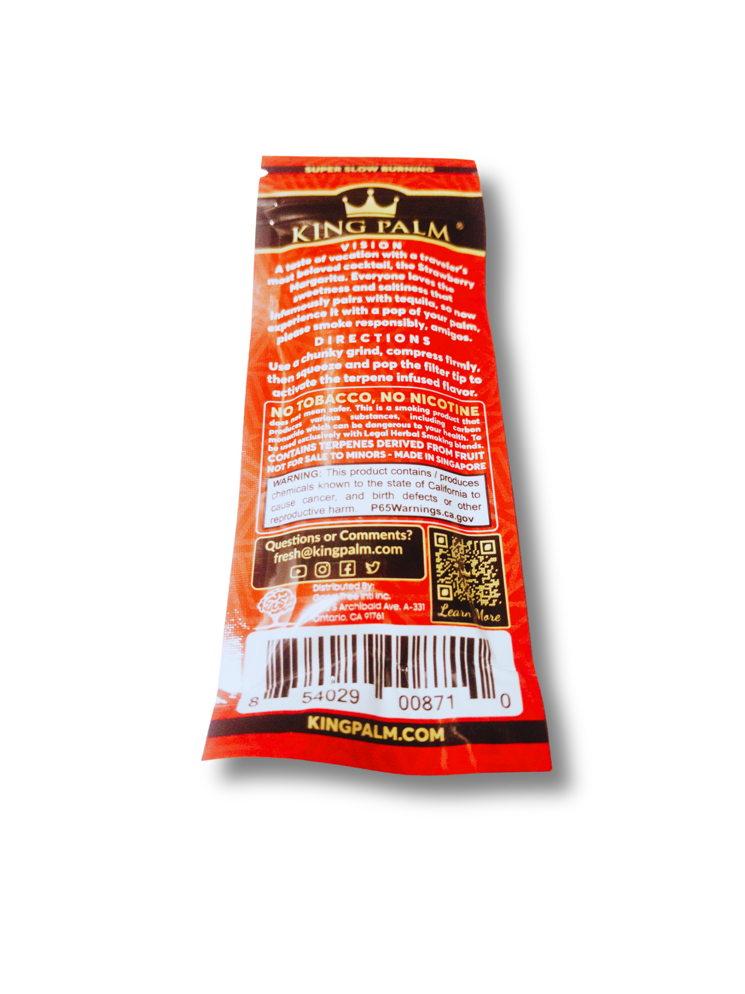 🍹 King Palm Hemp Wraps: Sabor Margarita - ¡La Fiesta en Cada Calada! - Image 2