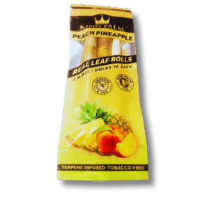 🍍 King Palm Hemp Wraps - Peach Pineapple 🍑