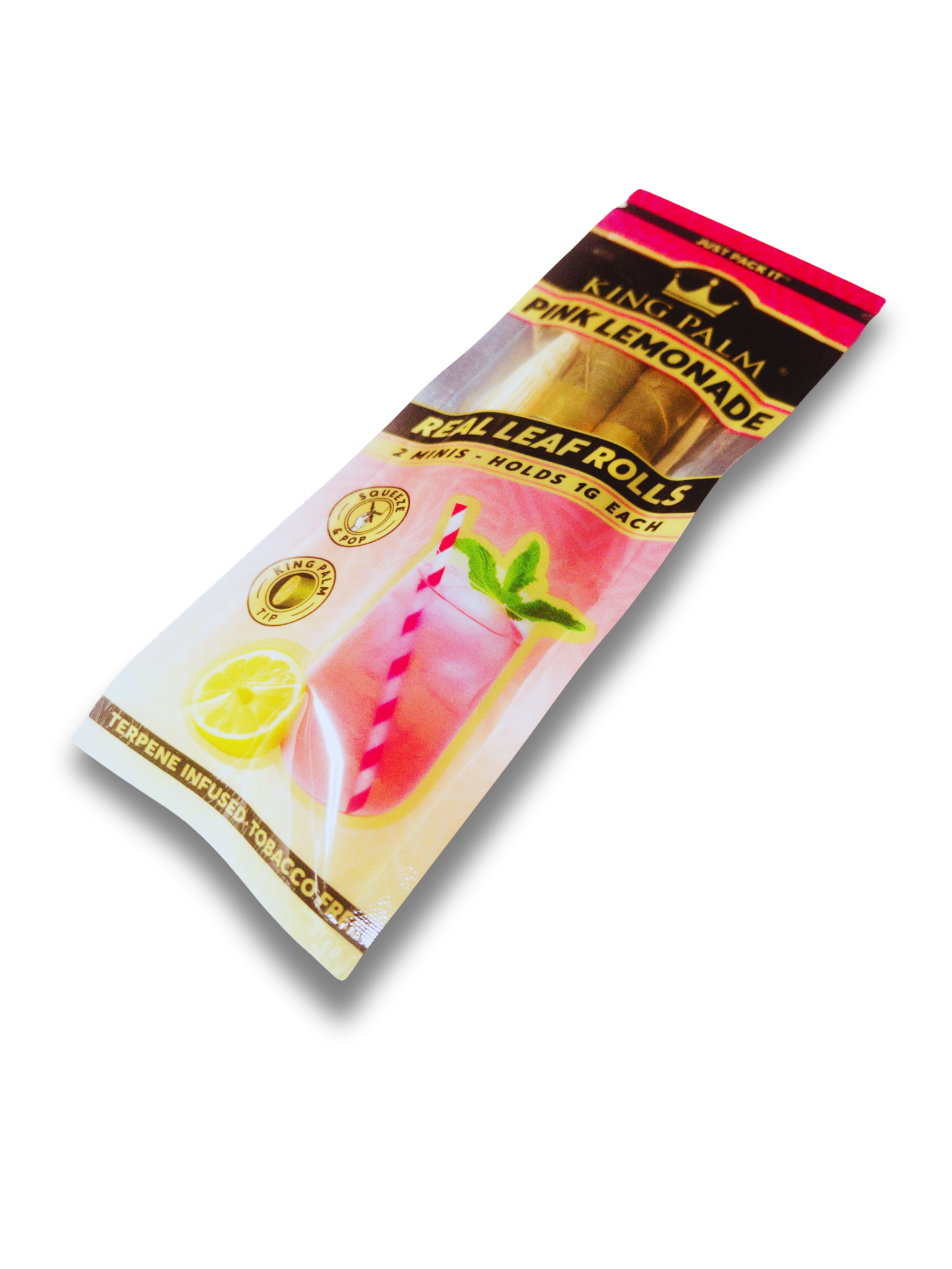 King Palm Hemp Wraps | Pink Lemonade 🌴 - Image 3