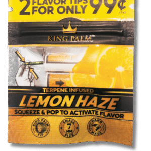 Filtros Con Capsula King Palm – Lemon Haze (Limon)