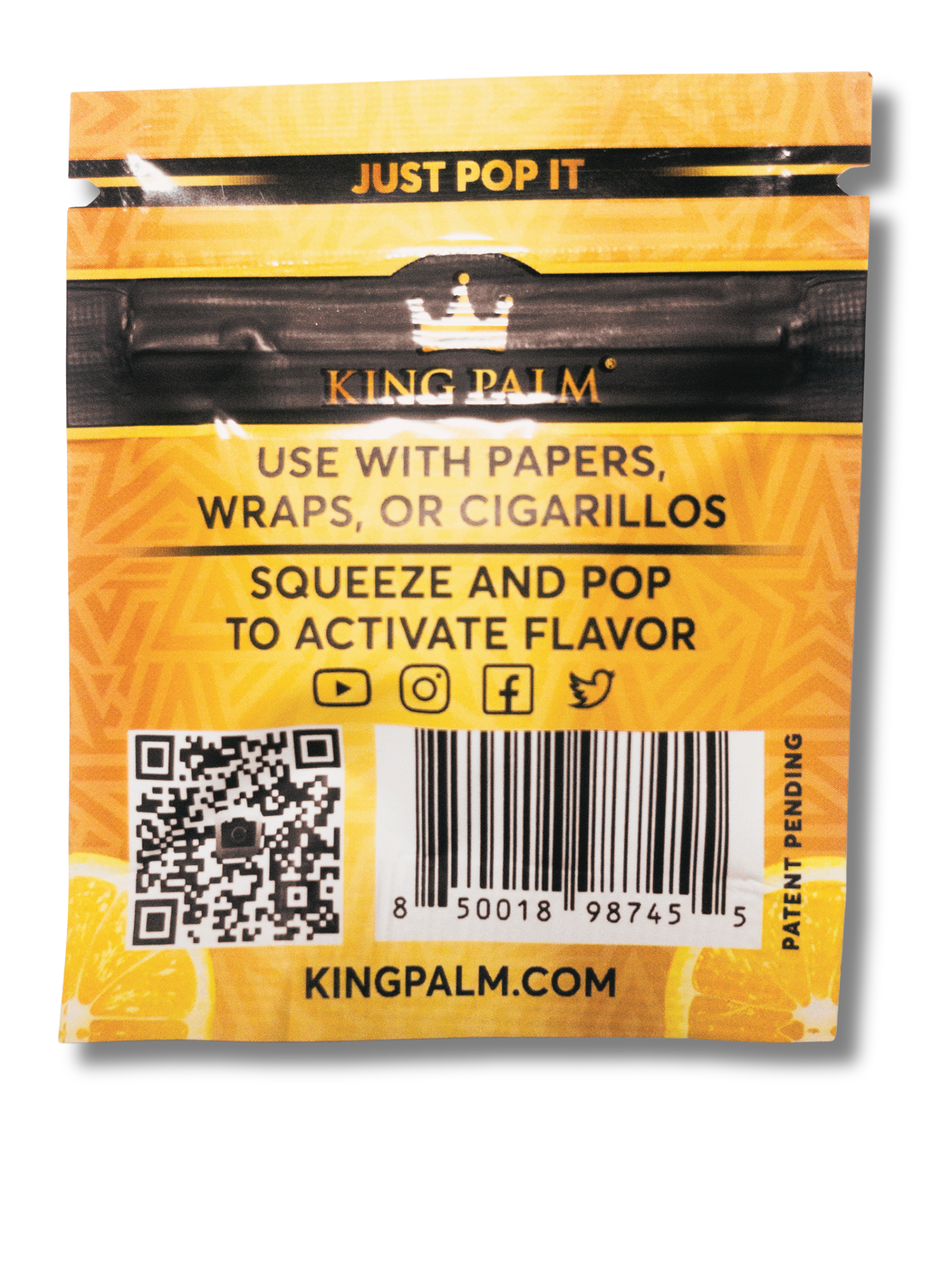 Filtros Con Capsula King Palm – Lemon Haze (Limon) - Image 3