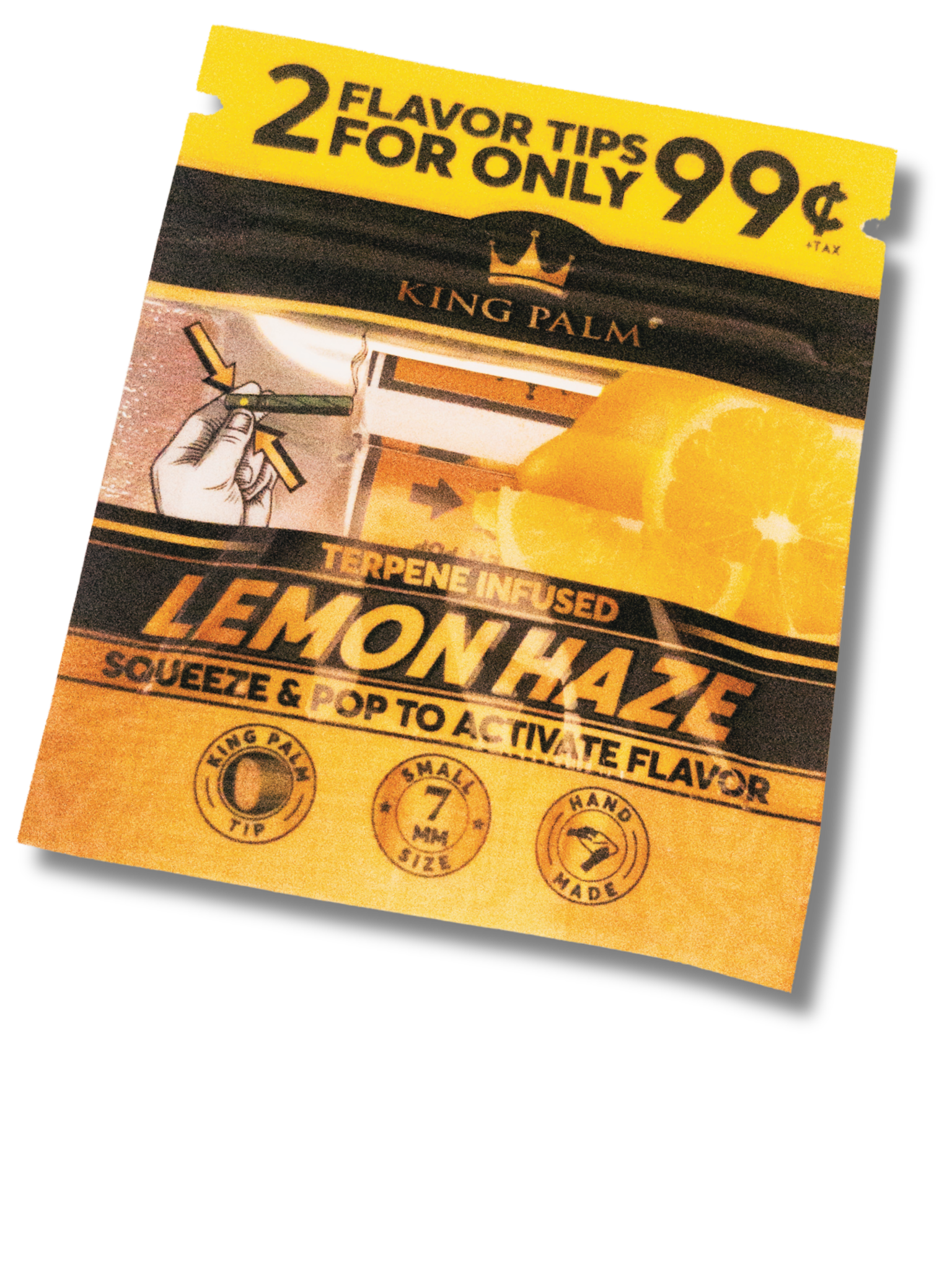 Filtros Con Capsula King Palm – Lemon Haze (Limon) - Image 2