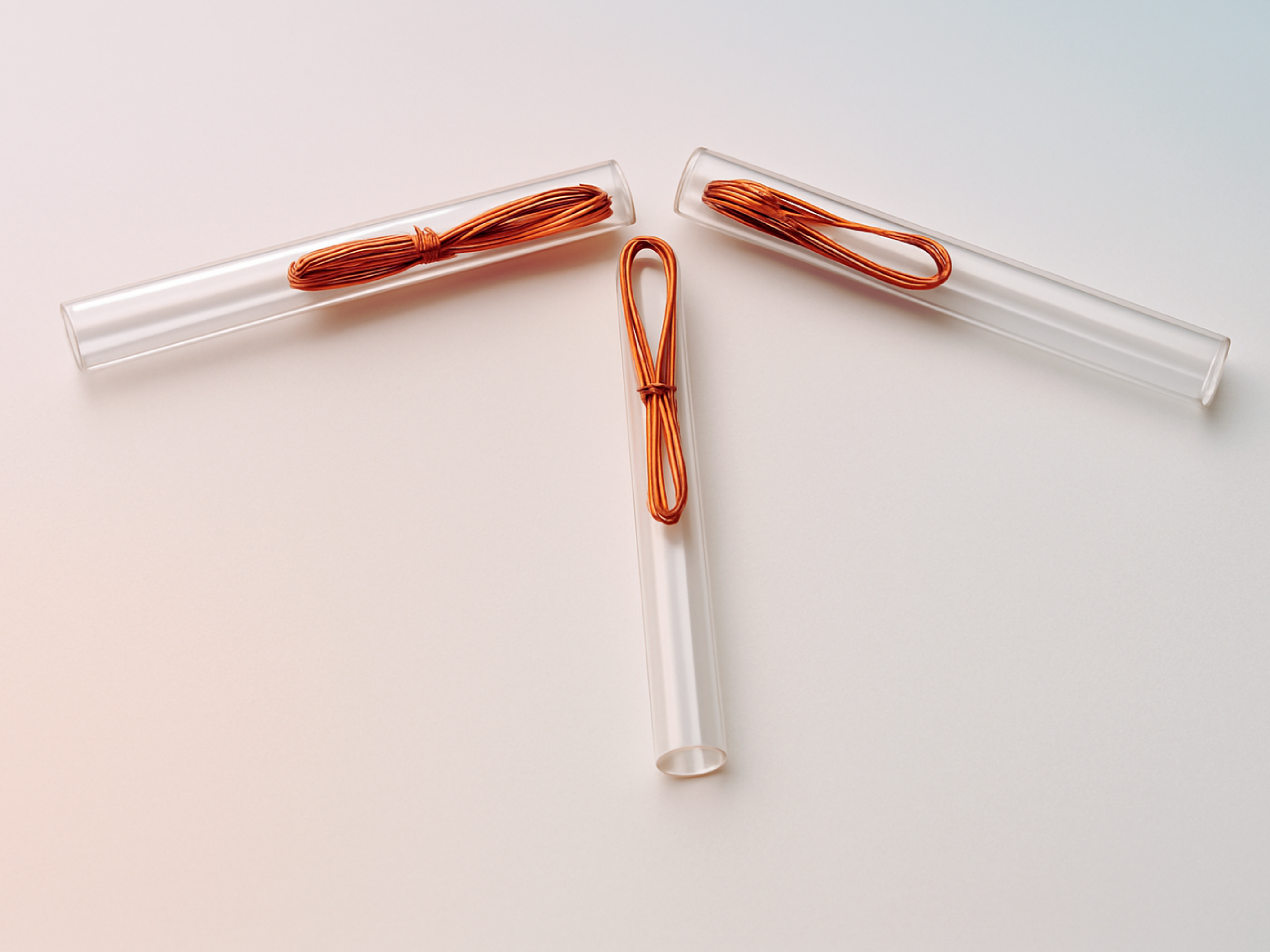 🪨Kit de Tubo de Vidrio de Borosilicato (Pyrex) con Alambre de Cobre 🗿🧪