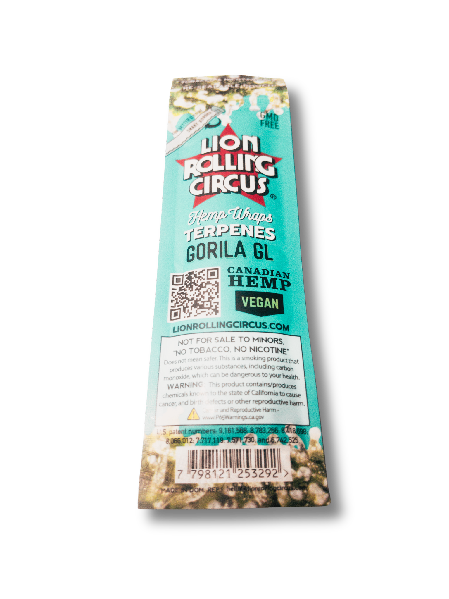 👑 Lion Rolling Circus Hemp Wraps -Terpenes: Gorila GL - Image 2